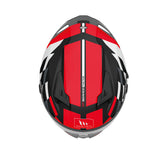 MT Braker Foster Full Face Motorcycle Helmets Red