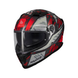 MT Braker SV Fury Touring Motorcycle Helmets Red maximomotouk!