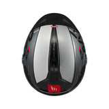 MT Cosmo Silence Open Face Motorcycle Helmets Black