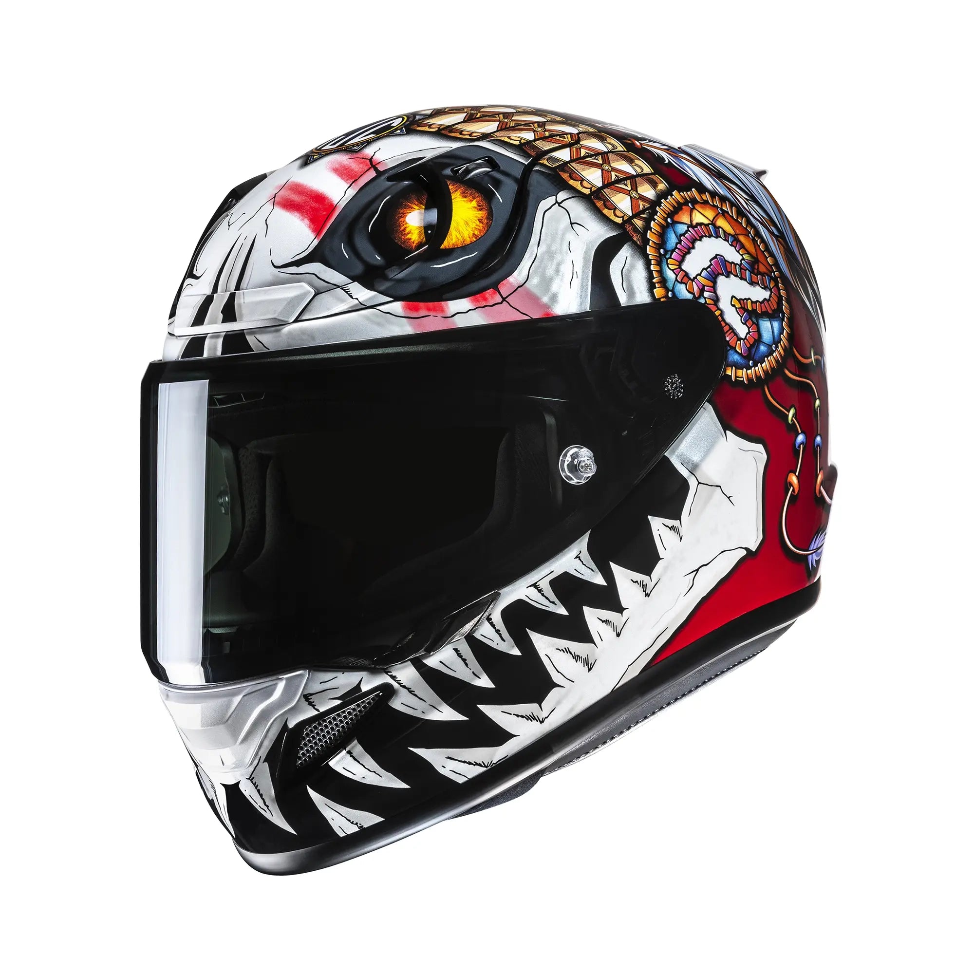 HJC RPHA 12 Kepina MC1 Motorcycle Full Face Helmet Red