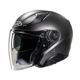 HJC RPHA 31 Plain Open Face Helmet Semi Flat Titanium