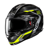 HJC RPHA 91 Carbon Lagos modular helmet yellow