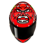 HJC RPHA 12 Fabio Quartararo Premium Race Motorcycle Helmet Black Red