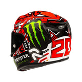 HJC RPHA 12 Fabio Quartararo Premium Race Motorcycle Helmet Black Red