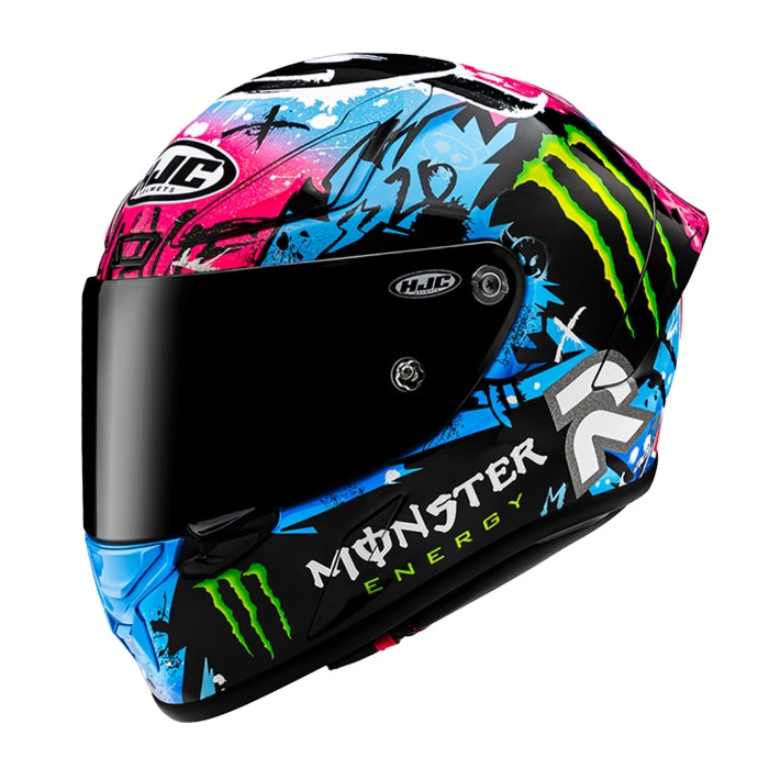 HJC RPHA 1 Quartararo Le Mans 2024 MC‑28 Racing FullFace Helmet blue Maximomoto.uk!