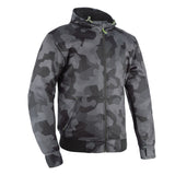 Oxford Super Hoodie 2.0 Men’s Armoured Motorcycle Hoodie Grey Camo maximomoto.uk!