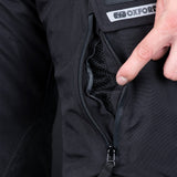 Oxford Mondial 2.0 Dry2Dry Laminate Motorcycle Men’s Pants Tech Black