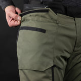 Oxford Rockland Dry2Dry Men’s Motorcycle Pants Khaki Black Fluo