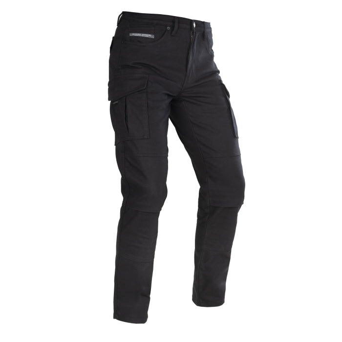 Oxford Original Approved AA Men’s Cargo Motorcycle Pants Black maximomoto.uk