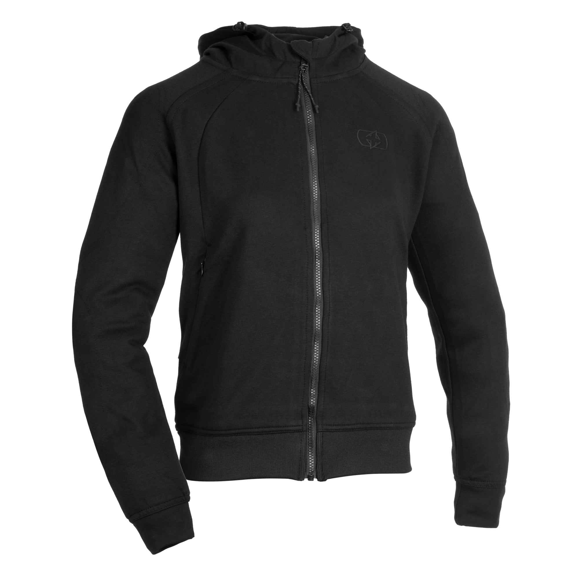 Oxford Armourlite AA Contour Women Motorcycle Hoodie Black