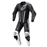Alpinestars Fusion Leather Suit 1 Pc Motorcycle Leather Suits Black White
