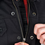 OXFORD ORIGINAL APPROVED HEIST AAA MEN’S MOTORCYCLE JACKET BLACK