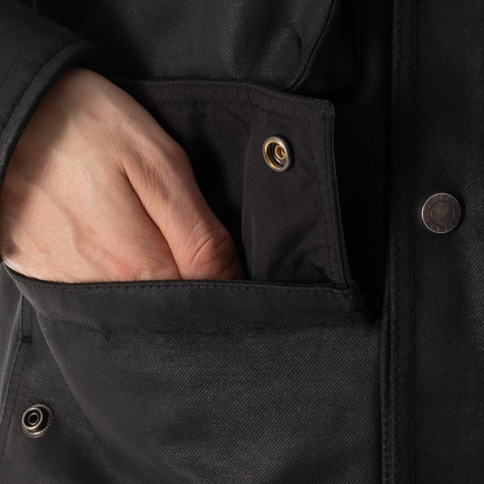 Oxford Sterling Dry2Dry Waterproof Motorcycle Jackets Black