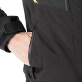 Oxford Toronto 1.0 Dry2Dry Men’s Motorcycle Touring Jacket Black Yellow Fluo