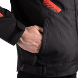 Oxford Omega 1.0 D2D Men’s Touring Motorcycle Jacket Stealth Black Camo Red