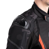 Oxford Omega 1.0 D2D Men’s Touring Motorcycle Jacket Stealth Black Camo Red