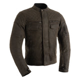 Oxford Hardy 2.0 Wax Men’s Motorcycle Jacket Khaki maximomoto.uk!