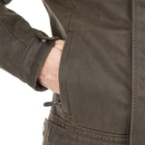 Oxford Hardy 2.0 Wax Men’s Motorcycle Jacket Khaki