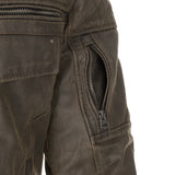 Oxford Hardy 2.0 Wax Men’s Motorcycle Jacket Khaki