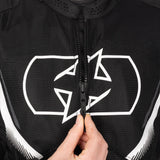 Oxford Omega 1.0 Air Men’s Motorcycle Jacket Black White