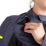 Oxford Valencia Dry2Dry 3.0 Women’s Motorcycle Jacket Black Grey