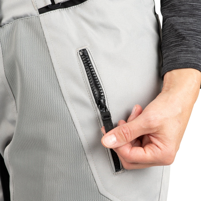 Oxford Arizona 1.0 Air CE Certified Summer Mesh Motorcycle Women’s Pants Arctic