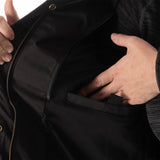 Oxford Sterling Dry2Dry Women’s Wax Cotton Motorcycle Jackets Black