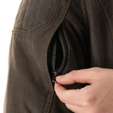 Oxford Sterling Dry2Dry Women’s Wax Cotton Motorcycle Jackets Khaki