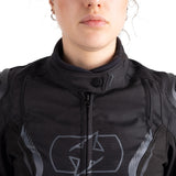 Oxford Omega 1.0 Dry2Dry Women’s Motorcycle Jacket Stealth Black