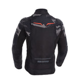 Oxford Omega 1.0 Dry2Dry Women’s Motorcycle Jacket Black Camo Red