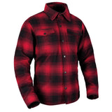 Prime 2.0 MS Urban Motorcycle Riding Shirt Red Black