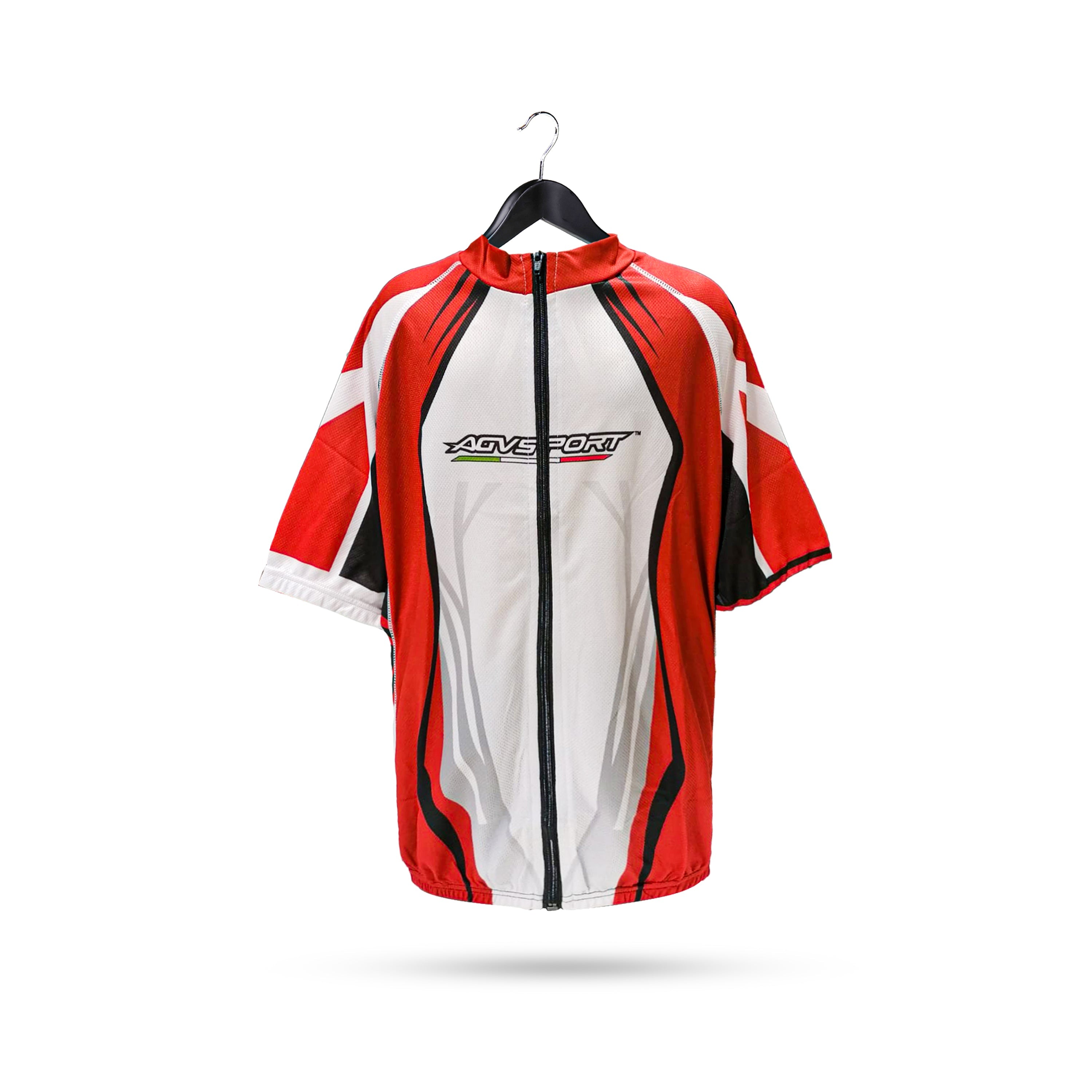 AGV Jersey - Red White MaximomotoUK