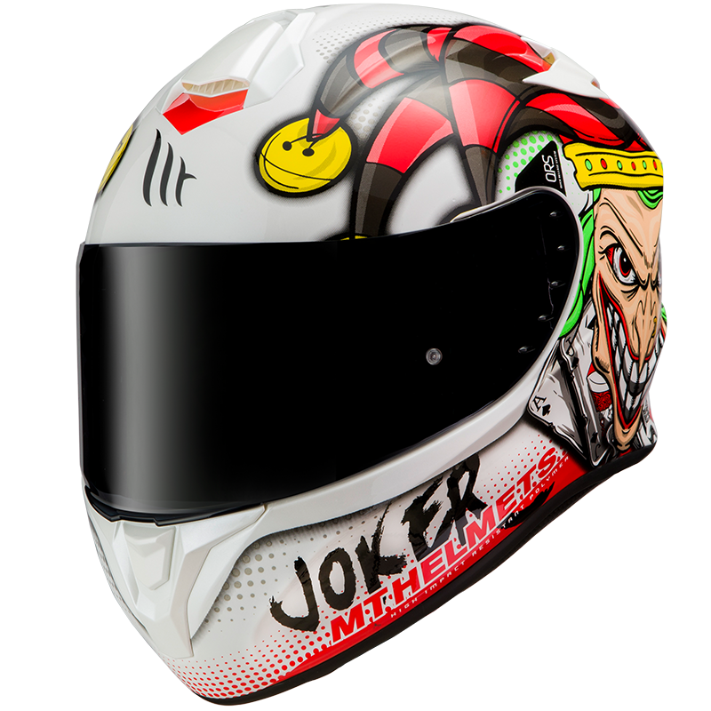 MT - TRAGO JOKER A0 - Gloss Pearl White MaximomotoUK