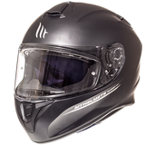 MT - TRAGO SOLID A1 Matt Black MaximomotoUK