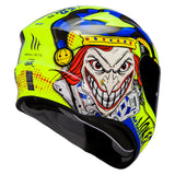 MT Targo Joker Blue & Fluo Yellow - Full Face Helmet MaximomotoUK