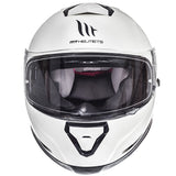 MT Thunder 3 SV Solid Pearl White MaximomotoUK