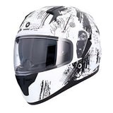 SHIRO Thunder Helmet SH-667 Funky White/Matte