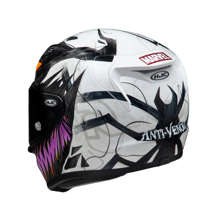 HJC RPHA 12 Anti Venom 2 Sports Motorcycle Helmet Black White Purple