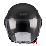 MT Aeris Pure Motorcycle Open Face Helmet