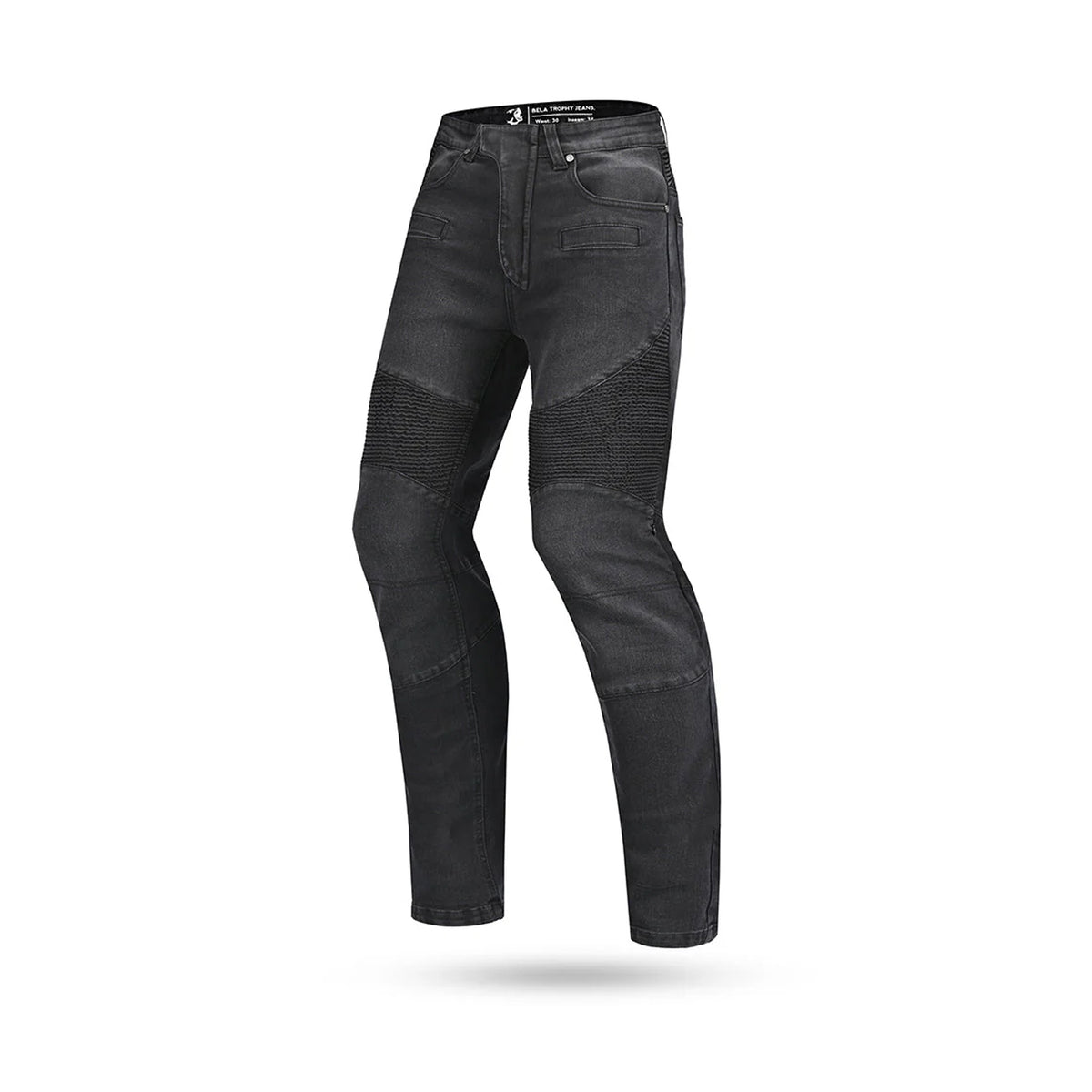 BELA KEVLAR TROPHY MEN MOTORCYCLE JEANS 34L BLACK