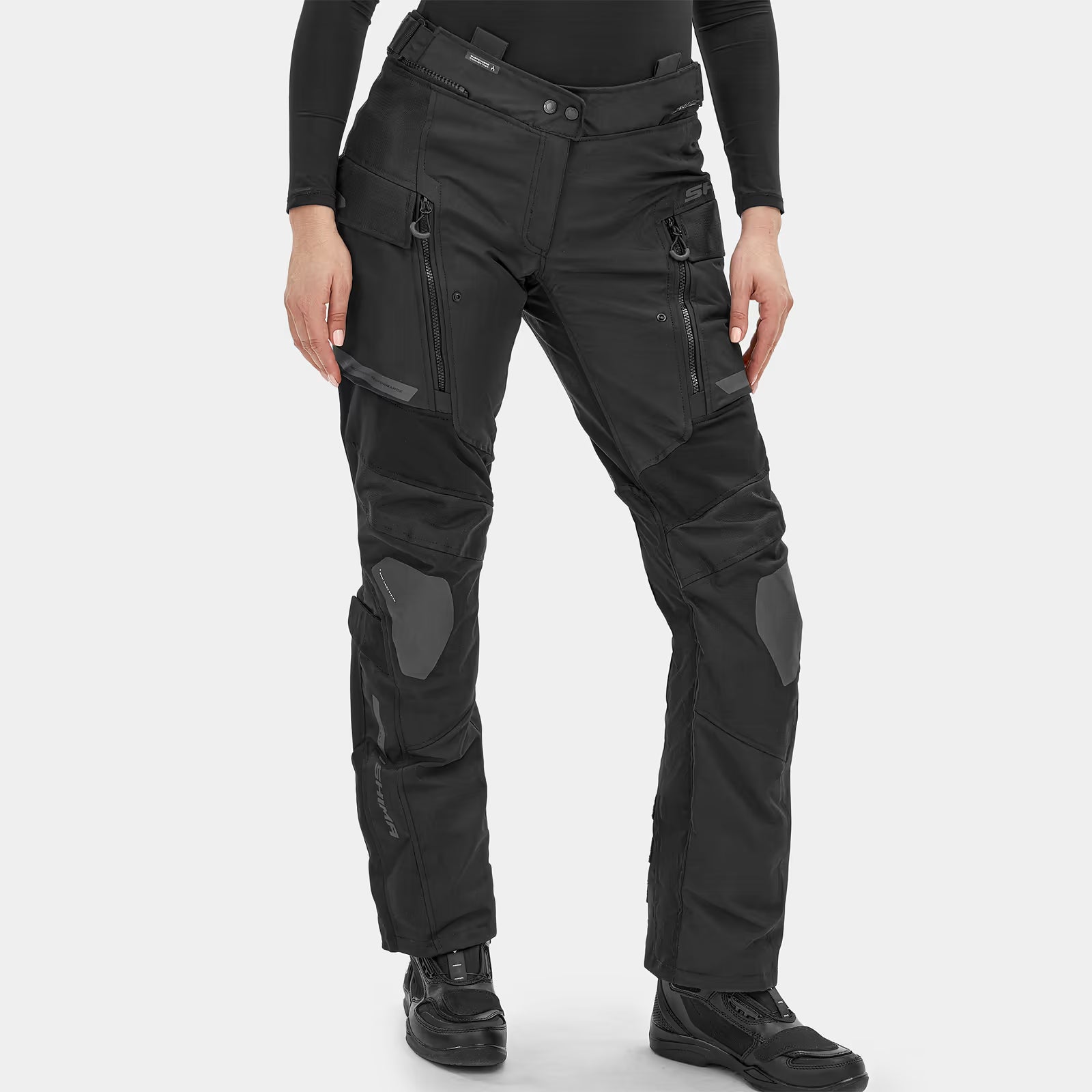 SHIMA DUNE LADY MOTORCYCLE TEXTILE PANT BLACK