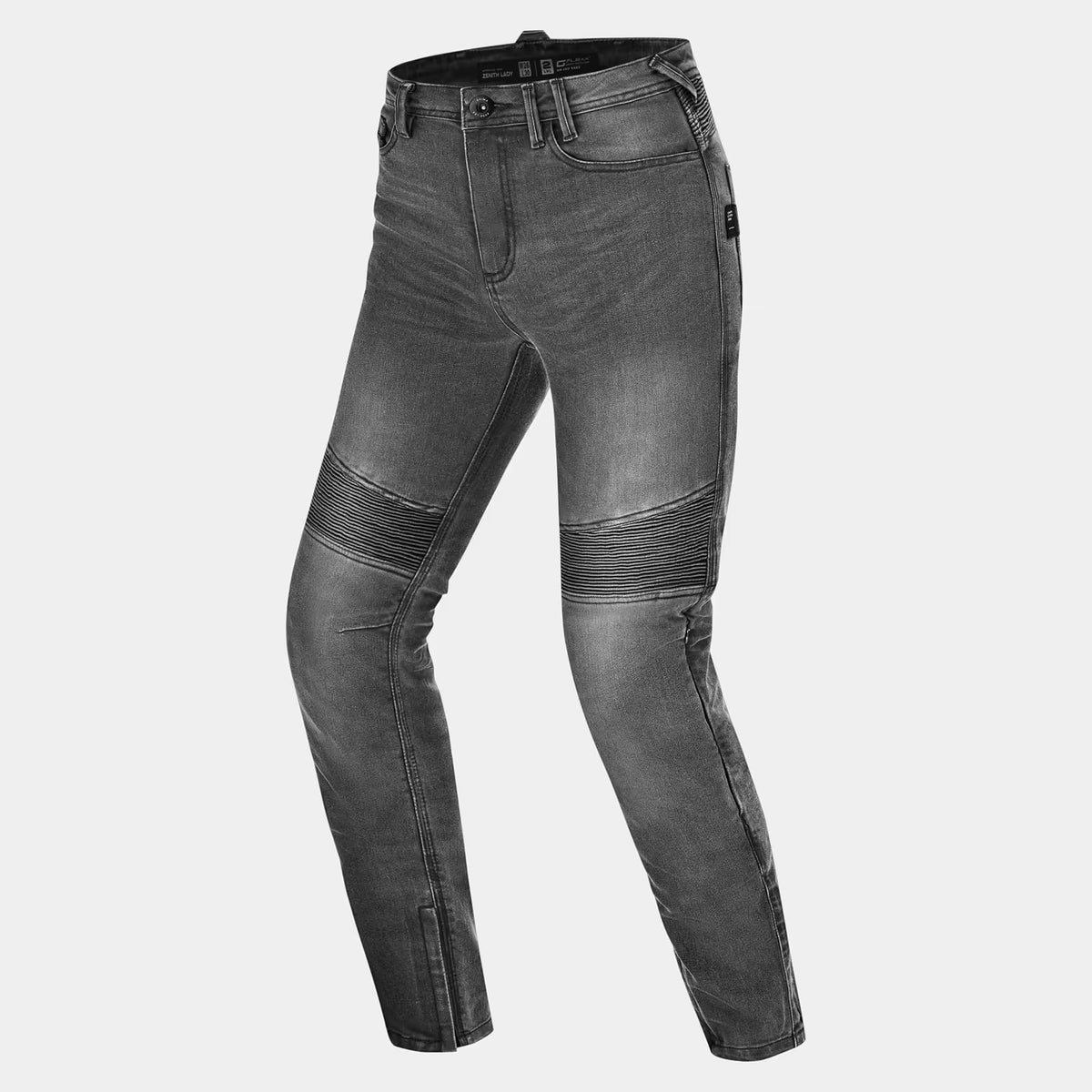 SHIMA ZENITH LADY MOTORCYCLE RIDING JEANS GREY (maximo moto uk)
