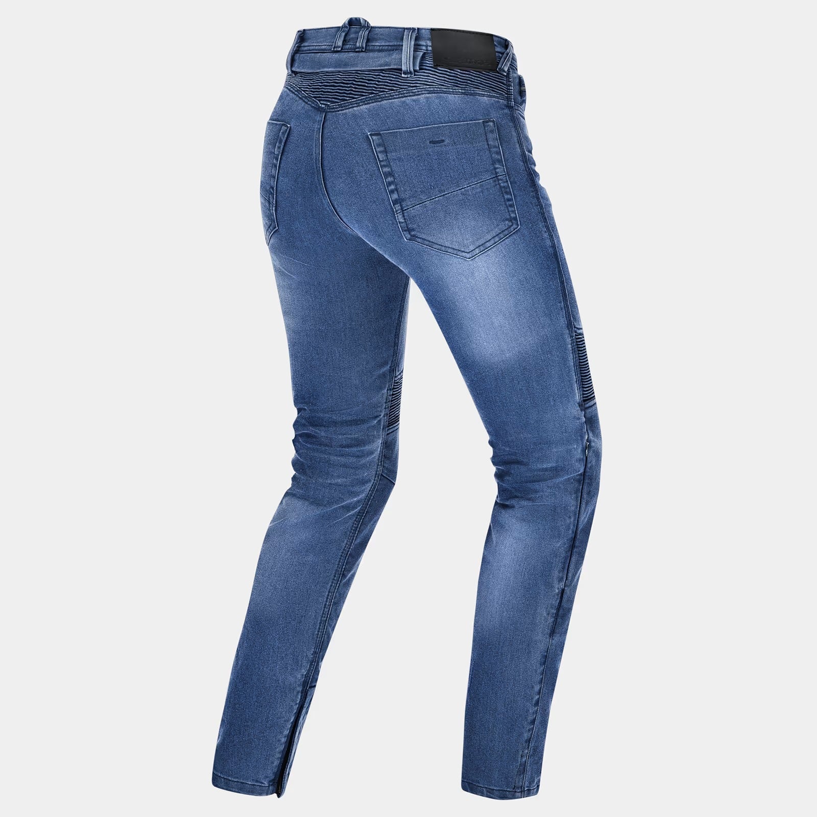 SHIMA ZENITH LADY MOTORCYCLE RIDING JEANS BLUE