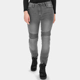 SHIMA ZENITH LADY MOTORCYCLE RIDING JEANS GREY (maximo moto uk)