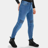 SHIMA ZENITH VAQUEROS DE MOTO MUJER AZUL 