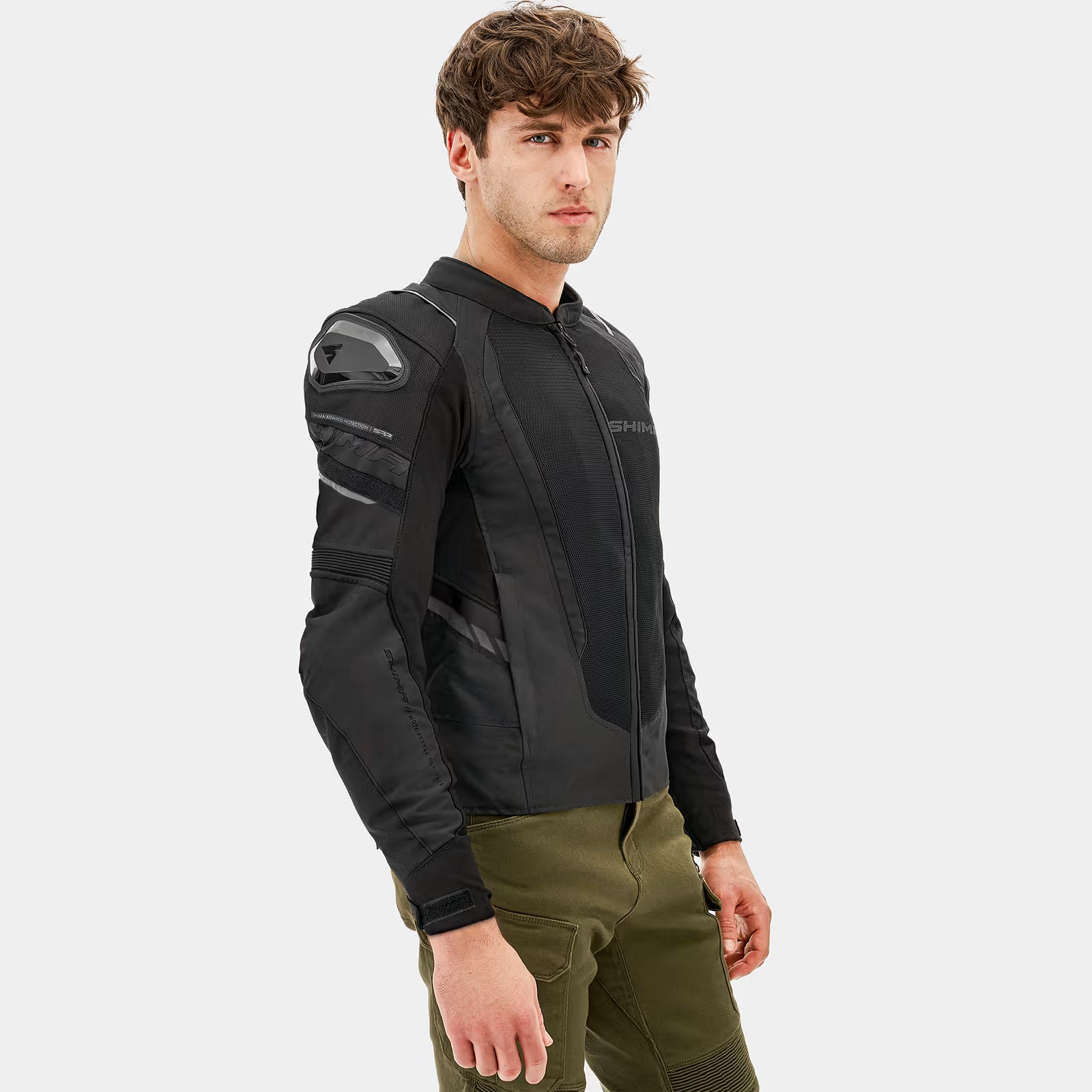 SHIMA MESH PRO 2.0 MEN MOTORCYCLE JACKET BLACK