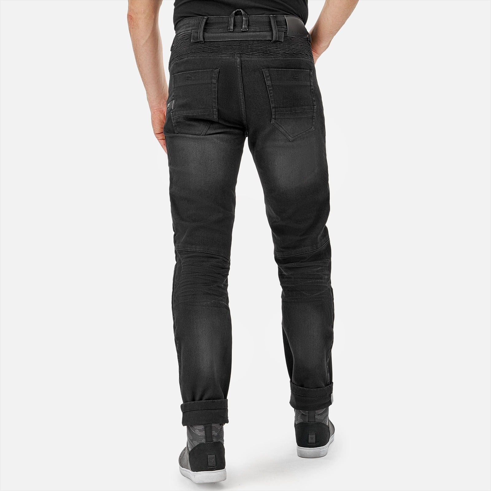 SHIMA ZENITH Men's Urban Motorcycle Jeans Black maximo moto uk