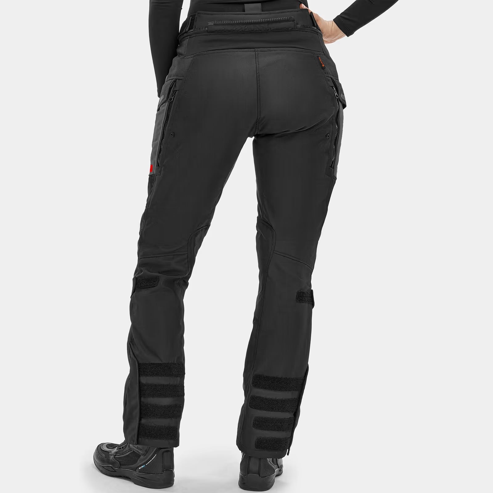 SHIMA DUNE PANTALÓN TEXTIL DE MOTO MUJER ROJO 