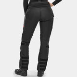 SHIMA DUNE LADY MOTORCYCLE TEXTILE PANT BLACK GREY RED