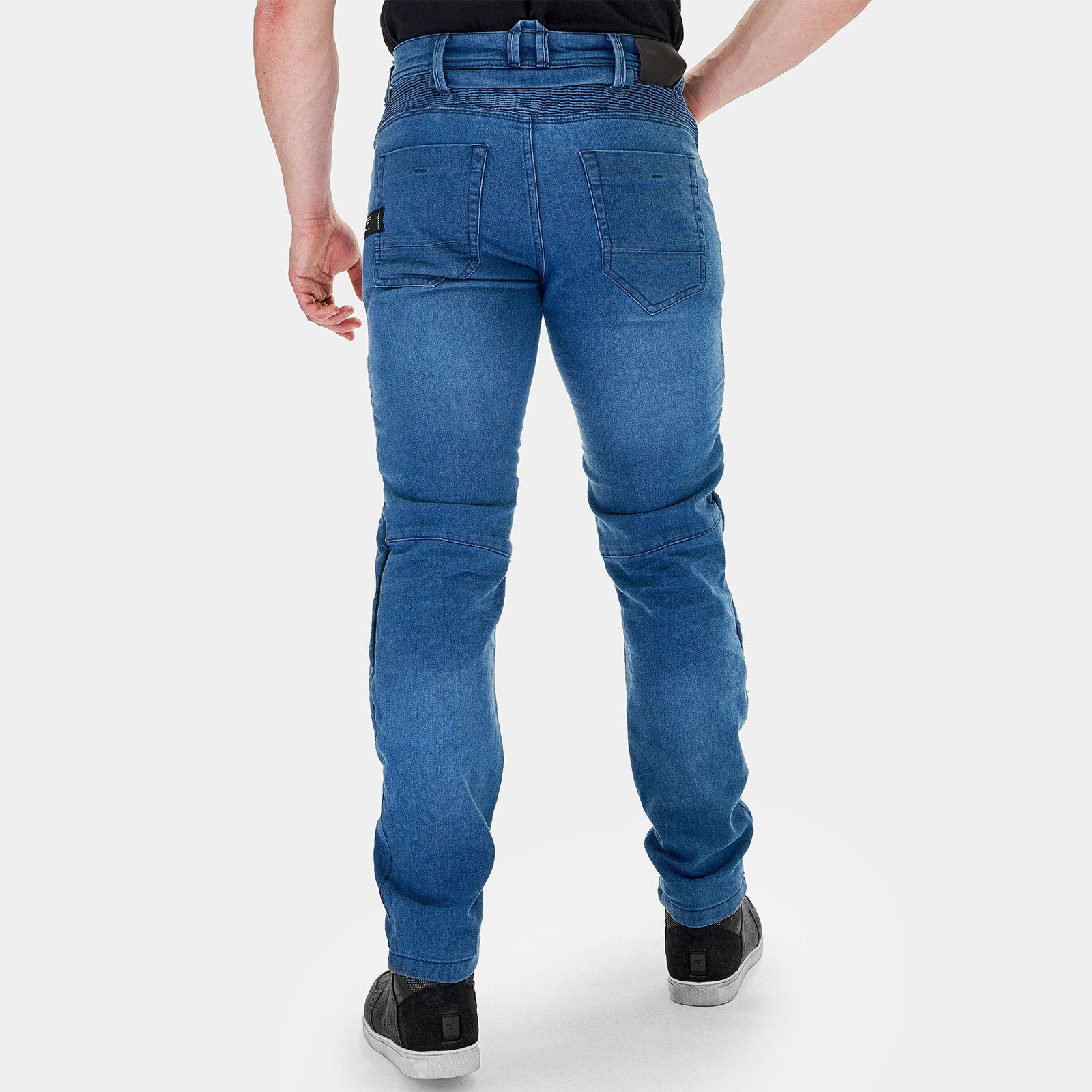 SHIMA ZENITH Men Motorcycle Touring Jeans Blue